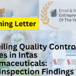 Unveiling Quality Control Lapses in Intas Pharmaceuticals FDA Inspection Findings 1